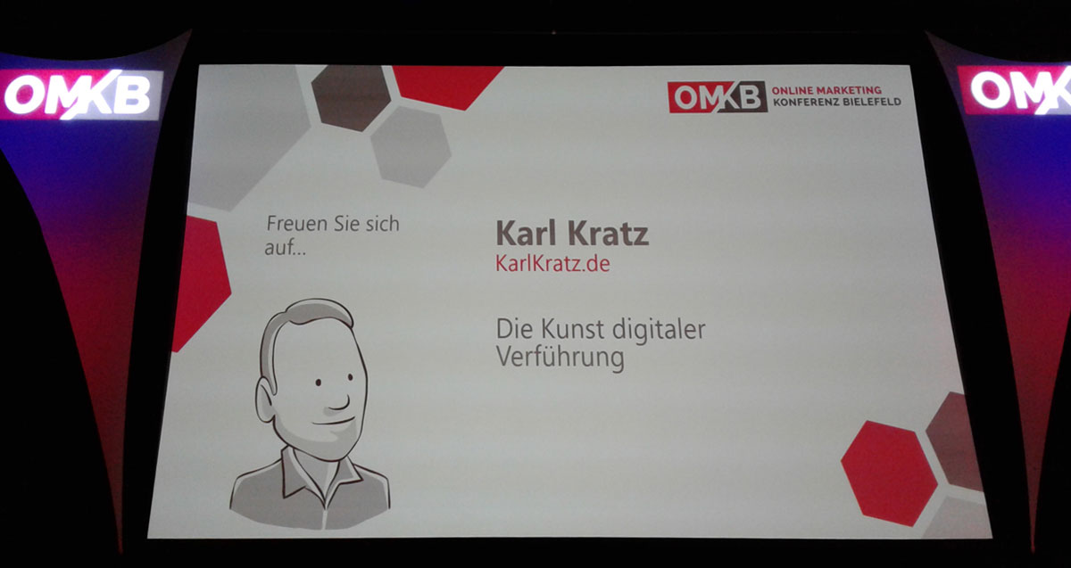 Vorstellunsgfolie zur Keynote der OMKB 2018