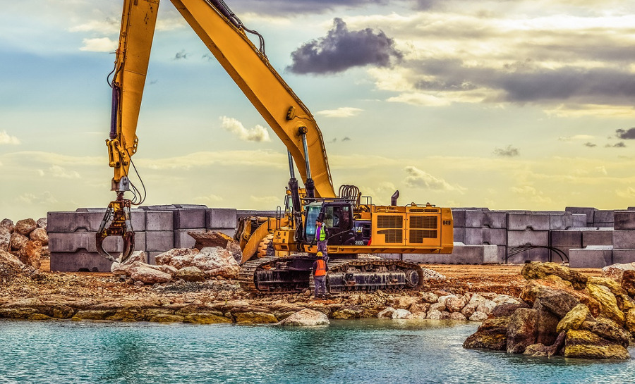 Bagger Sinnbild Mining Tool