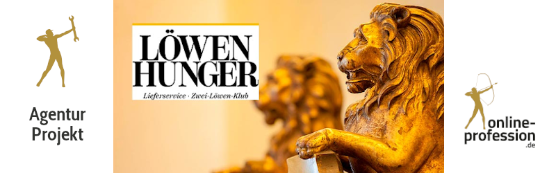 Neue Internetseite für Gastronomiebetrieb: Löwenhunger ist jetzt online!
