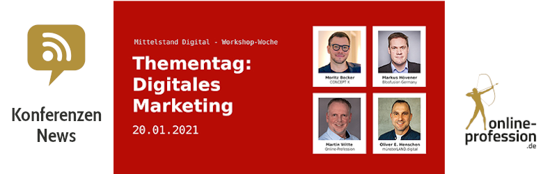Digitales Marketing bei der Mittelstand 4.0 Workshop-Woche